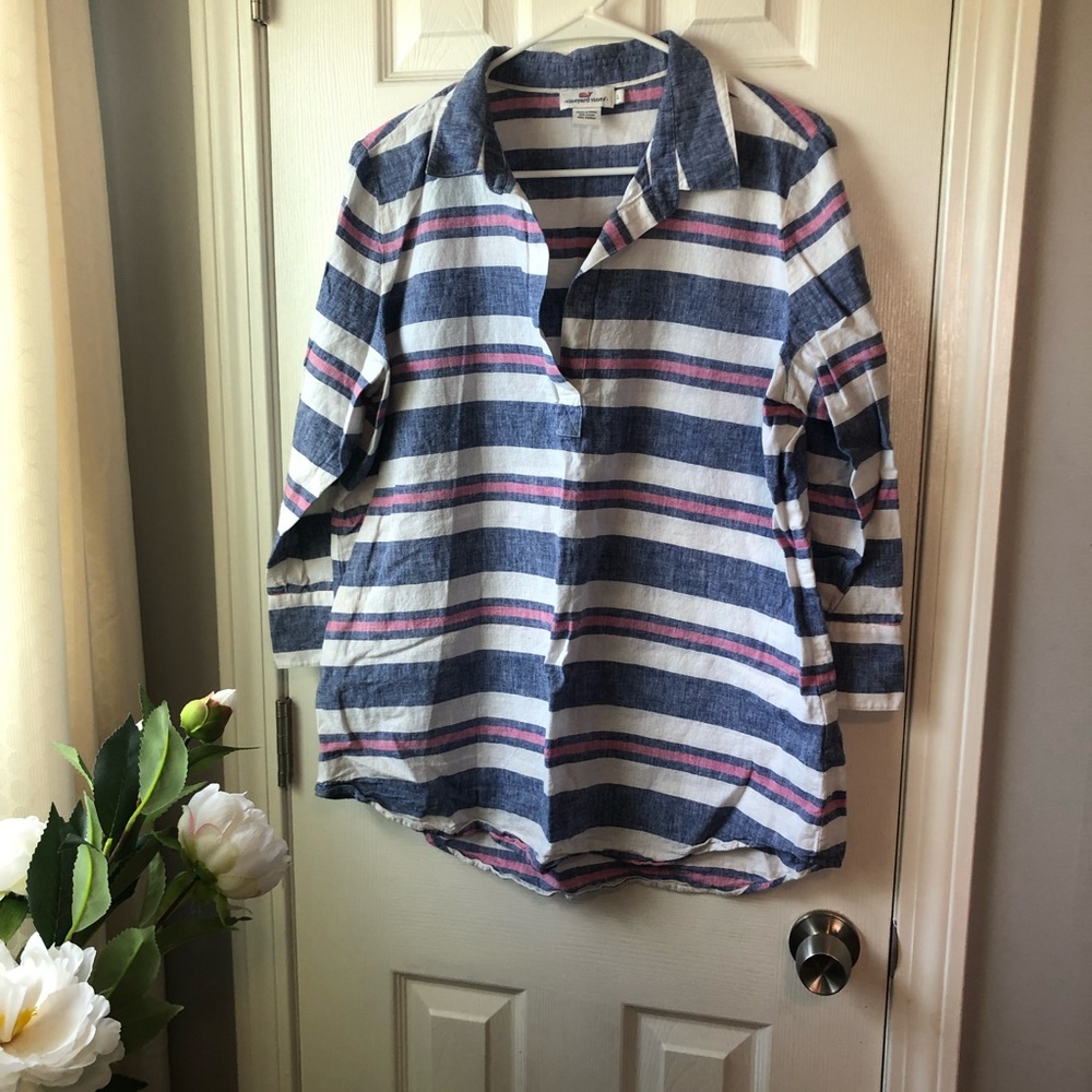 Vineyard Vines Linen Tunic